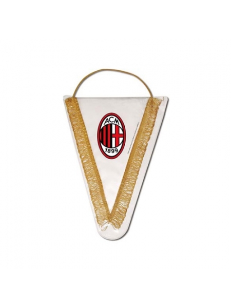 Gagliardetto triangolare medio con logo ufficiale MILAN